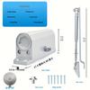 Silent Hydraulic Door Closer 45-65kg for Fireproof and Home Doors
