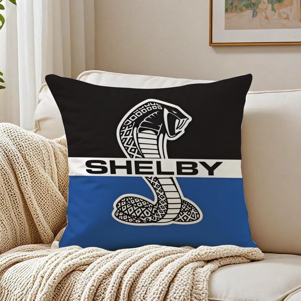 Powerful Car Brand SSHELBY Cushion Cover Pillowcase Antidustmite Living Room Sofa Decor Cushion Room