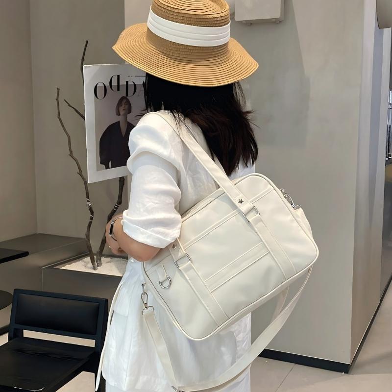 2025 Originální japonská JK uniformní taška Dámská dvourozměrná Messengerová taška do práce Jednoduchý vysokoškolský styl Velkokapacitní kabelka