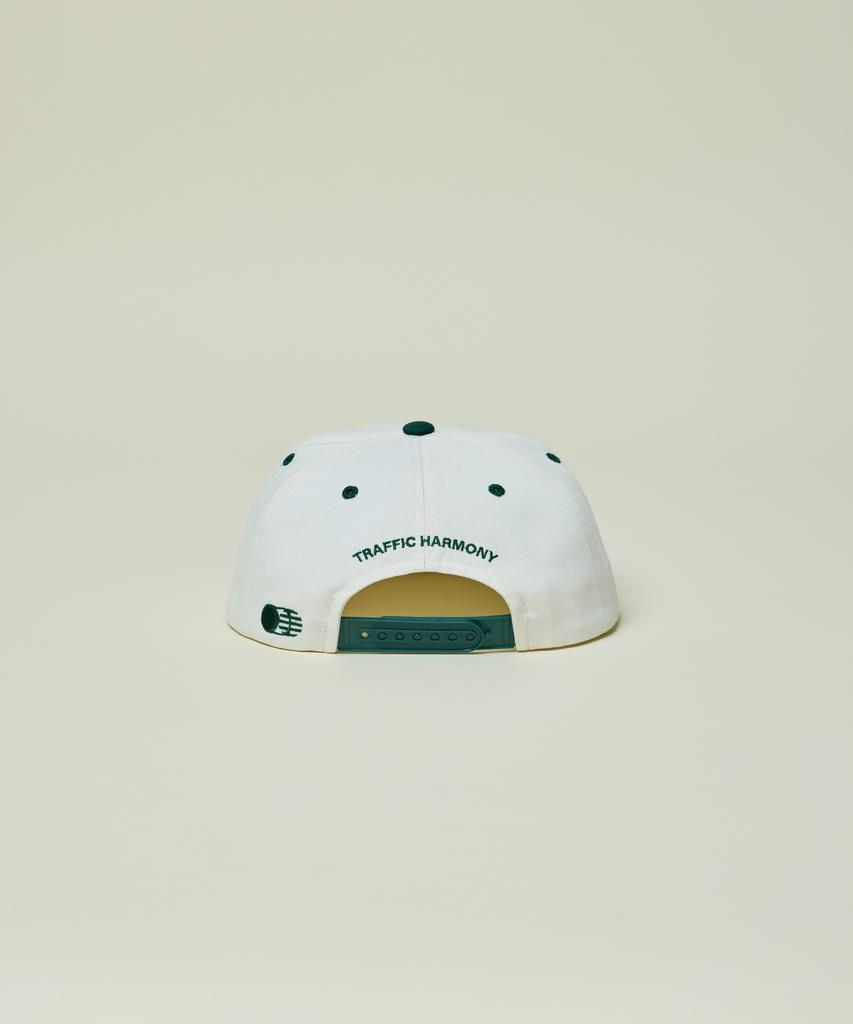 Teulaepighamoni Traffic Lane Logo Trucker Hat_Green