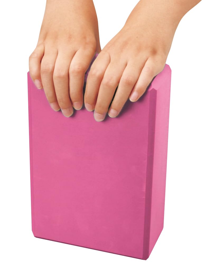 Hata Sports Goods Industry Yoga YK381 Block, Pink,