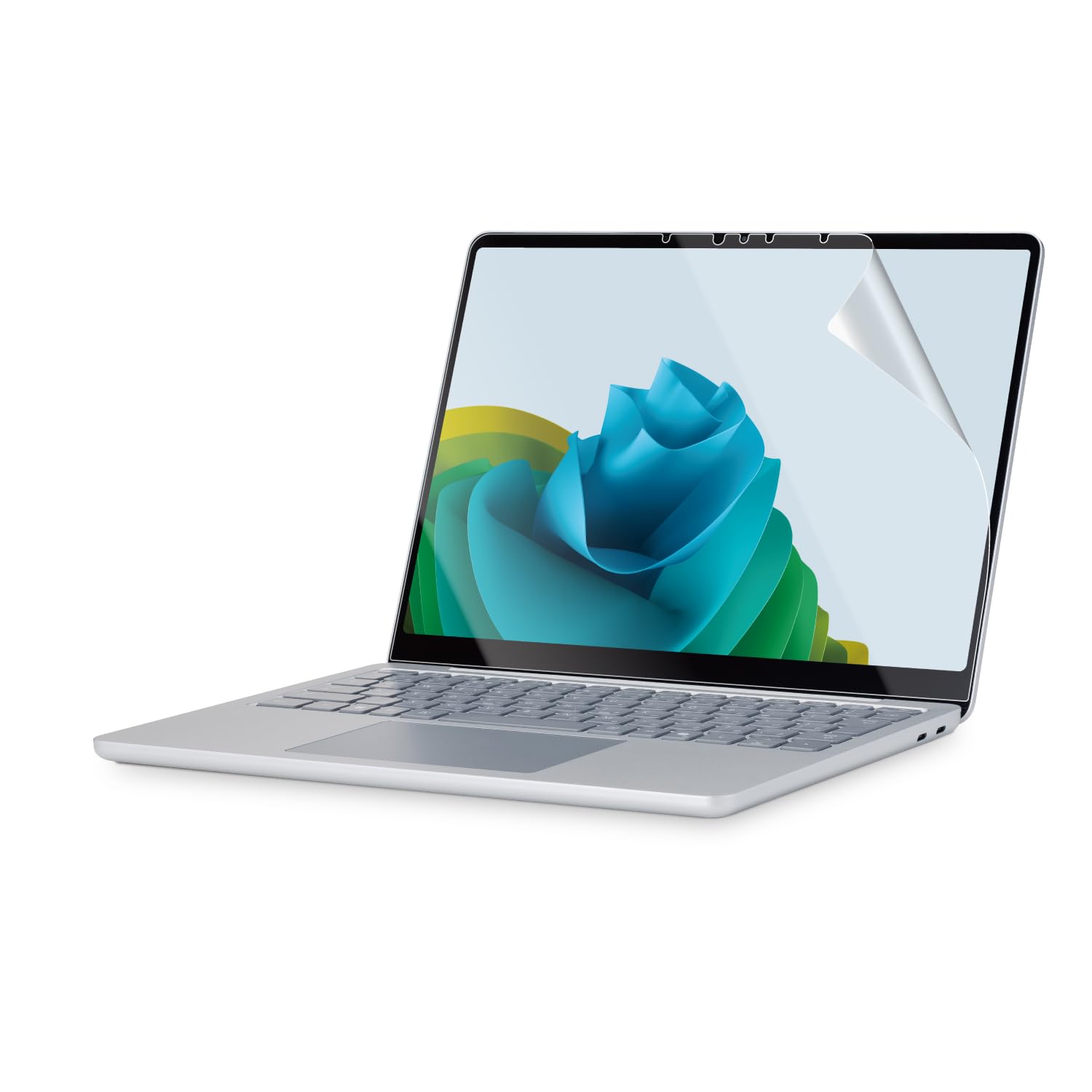 

ELECOM LCD Screen Protector for Surface Laptop EF-MSL8FLPG (2025 Model), Shock-Absorbing, Antibacterial, 13-inch