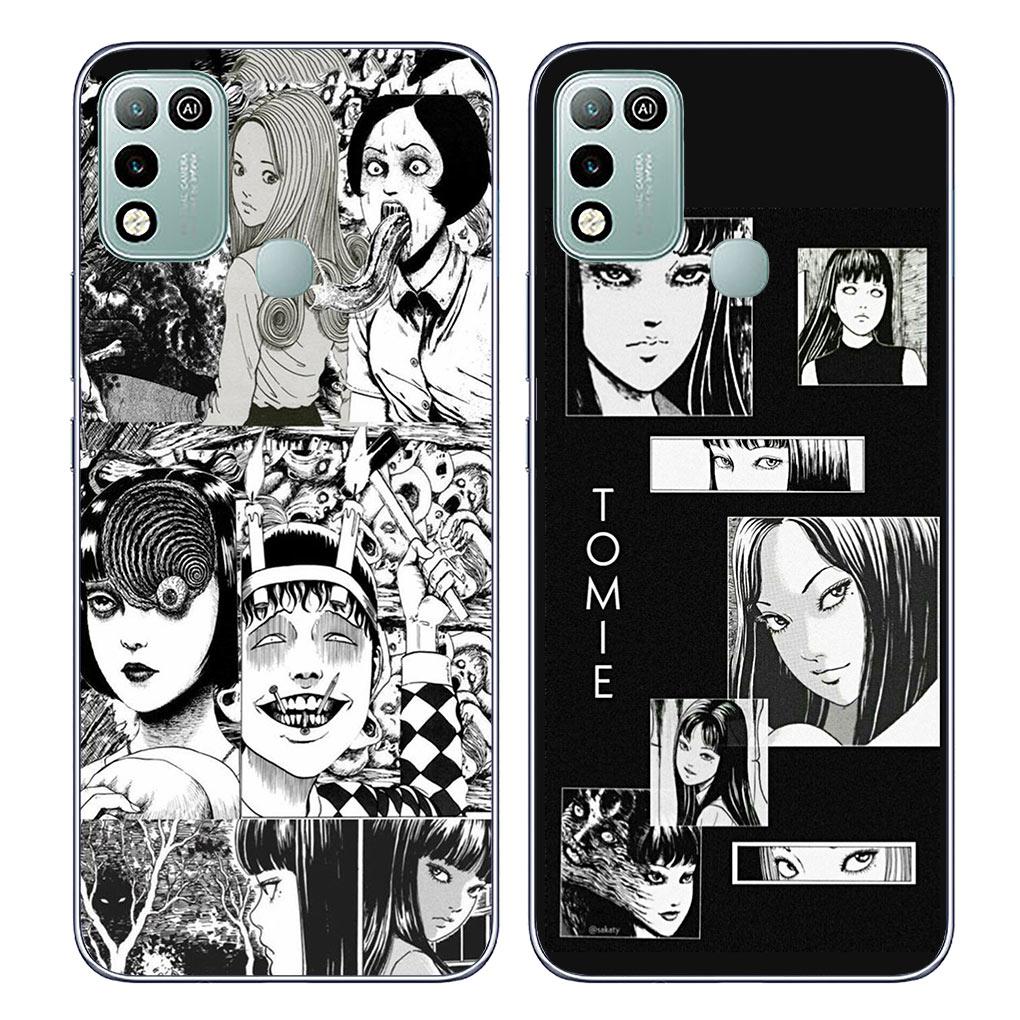 Tomie Junji Ito Anime Collection Phone Cover for Motorola Moto G13 G14 G53 G54 G62 G72 G82 G84 E13 E20 G42 G32 G23 G22 Soft Case