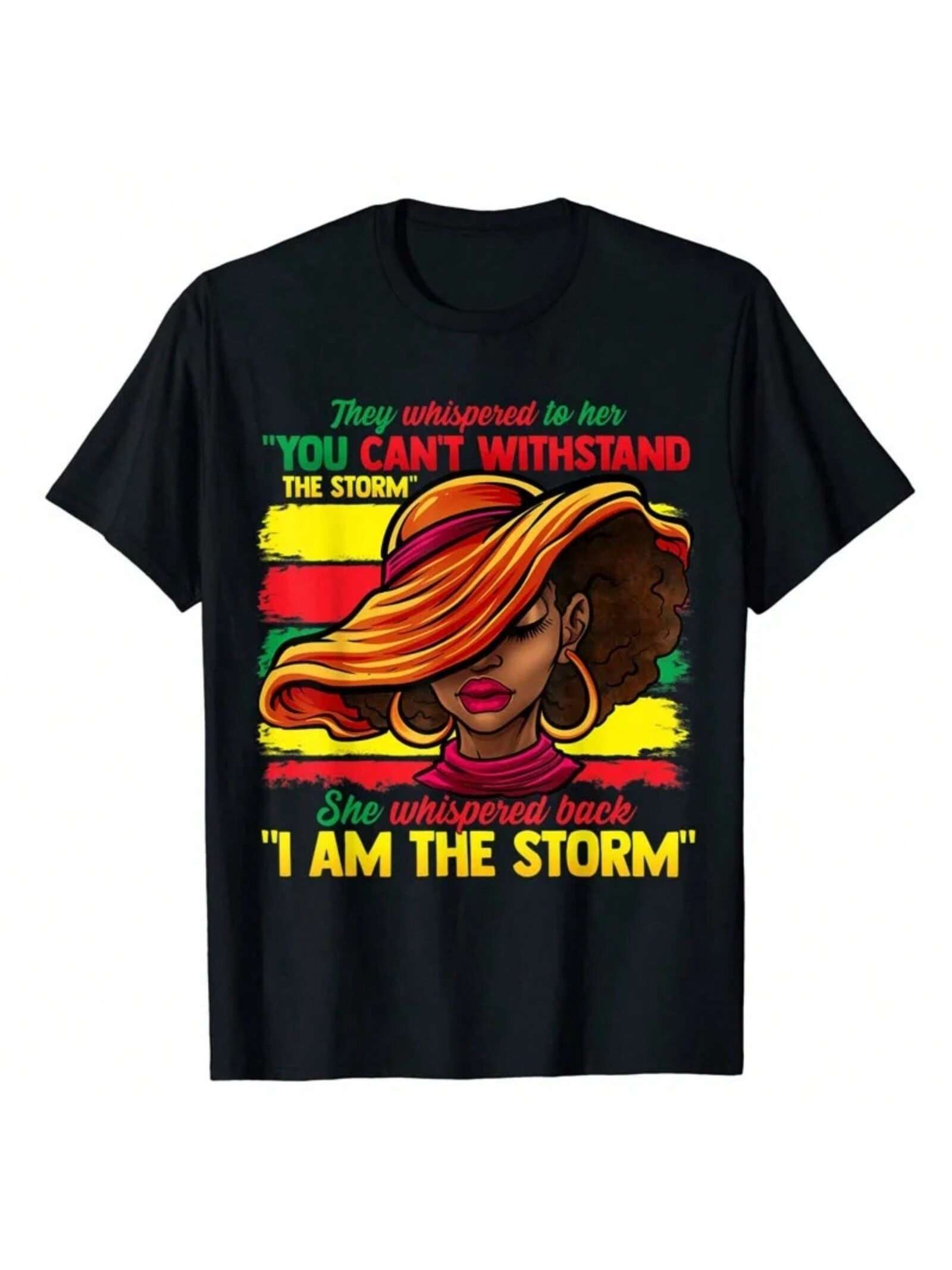 Proud Black African American Ladies Month T-Shirt Aesthetic Clothes Sayings Quote Graphic Tee Short Sleeve Blouses S разноцветный