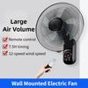 Smart Electric Fan Dormitory Wall Mounted Shaking Head Fan Household Adjustable Wind Speed  Air Circulation Fan
