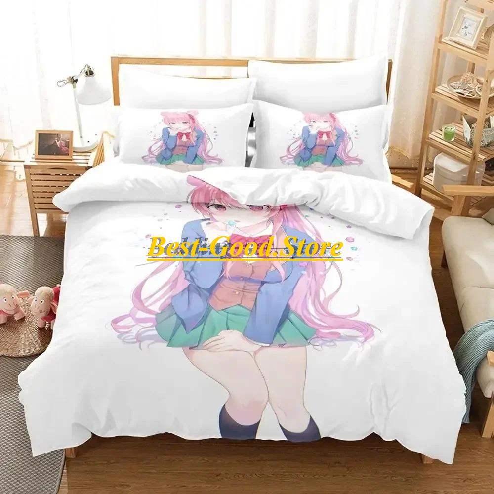 Happy Sugar Life Bedding Set Duvet Cover Sheet Printed Bed Set Pillowcase Bed Full Queen King Size Comforter Bedroom