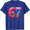 Six Seven Donut Ice Cream Drip Cool Meme Funny 67 Unisex T-Shirt