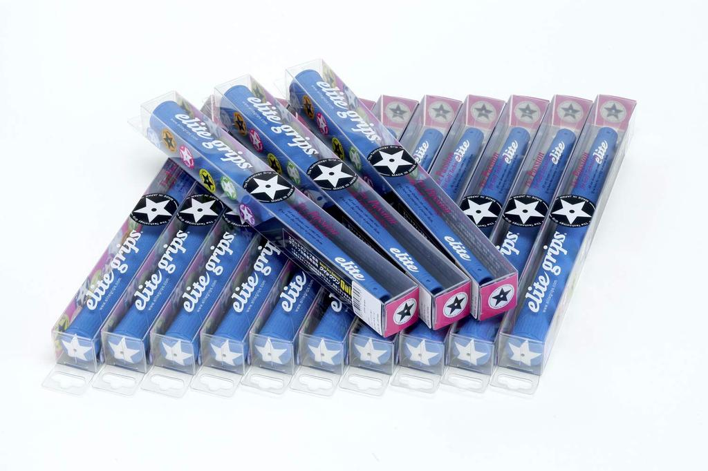 Elitegrips Golf Grips A50 STAR Marine with Back Line 13-piece Set, Blue,