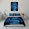 Dragon Constellation Night Decor Set Soft Comfortable Duvet Cover Bedding Set Included 1*Duvet Cover & 2*Pillowcases, Gift