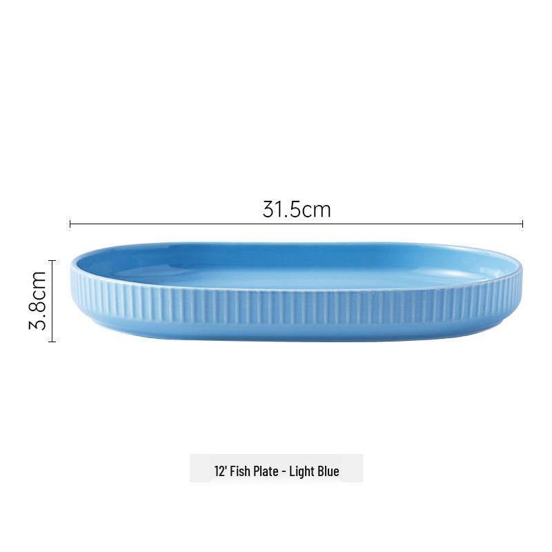 Retro Deep Ceramic Bowl for Soup, Pasta, or Fruit – Ideal for Home Dining Table and Western Cuisine.