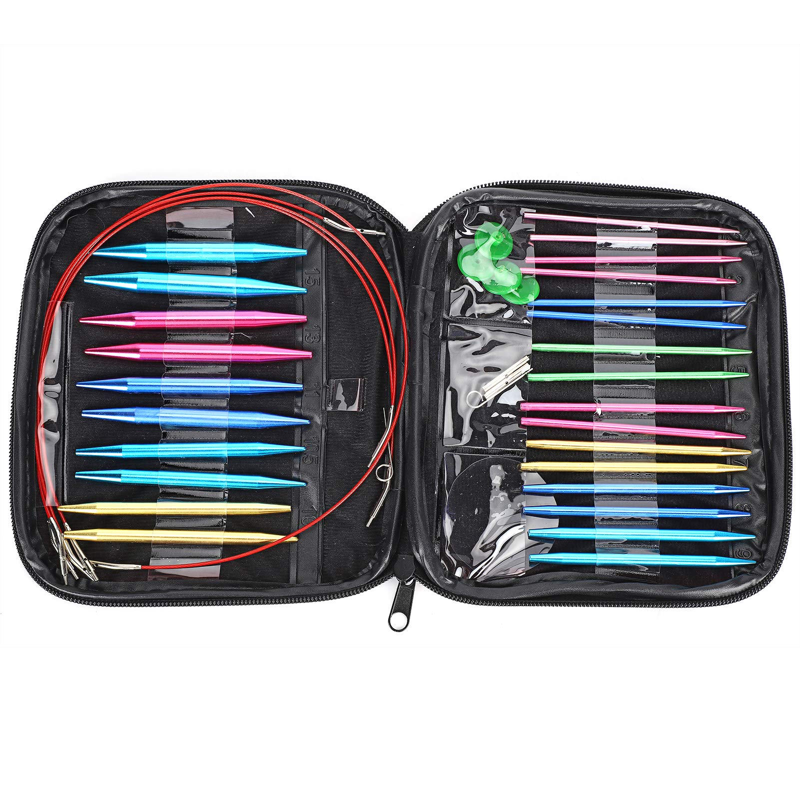 

Круговые спицы Вязание Вязание Алюминий Вязание Ручная работа Набор с ПУ Вязальные спицы и Набор вязальных спиц, Набор, Спицы, Спицы, Защита от ржавчины,