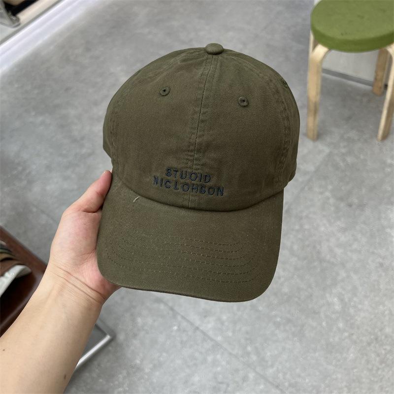 Peaked Cap Unisex New Spring and Autumn Summer Deep Top Showing Face Small Sunscreen Sunshade Wide Brim Baseball Hat