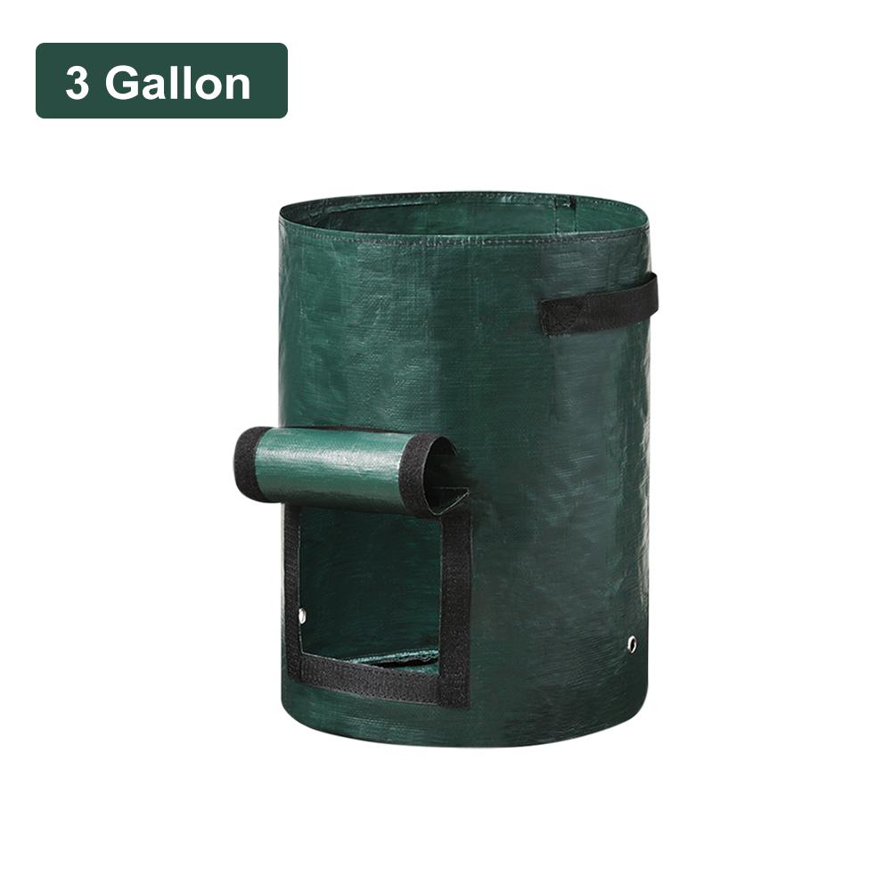 New Thickened Potato Grow Bag PE Vegetable Grow Bags Home Garden Supplies Vegetable Onion Plant Bag Outdoor Garden Pots