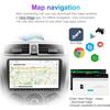Autoradio GPS - Podofo - 9" Écran Tactile - Bluetooth - Double-Din - Compatible Android