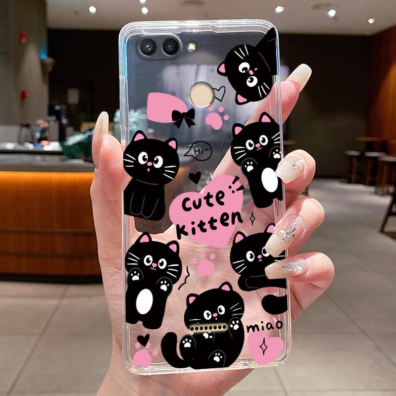 For Xiaomi redmi 6 6A 5A 4A 4X Case Clear Luxury Fashion Butterfly Flower TPU Soft Silicone Casing Cover Transparent Phone Case