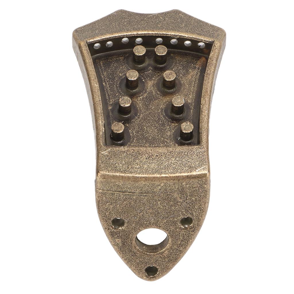 Mandolin Tailpiece Metal Bridge Replacement Part Musical Instruments Accessories