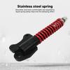 Scooter Shock Absorber Stainless Steel Spring Black Red Safe Stable Front Fork Shock Damper for 8/10 Inch Scooter