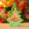3D Crystal Lamp Christmas Tree Ornament Silicone Mold Suitable for Epoxy Resin Diy Crafts Jewelry Making Home Decor