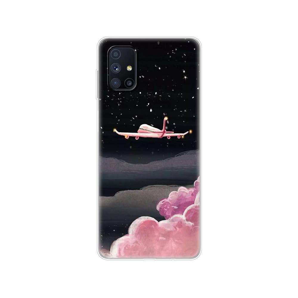 For Samsung M51 Case 6.7" Tpu Soft Silicon Back Phone Cover For Samsung Galaxy M51 GalaxyM51 M 51 M515f Case Funda Coque