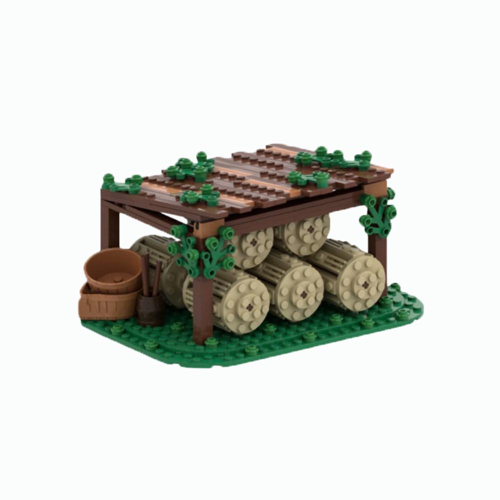 

MOC Кубики Военный DIY Творческий Магический Средневековый Замок Сцена Осадные Машины Городская Стена Башня Ворота Строительные Блоки Сборный Набор Игрушка