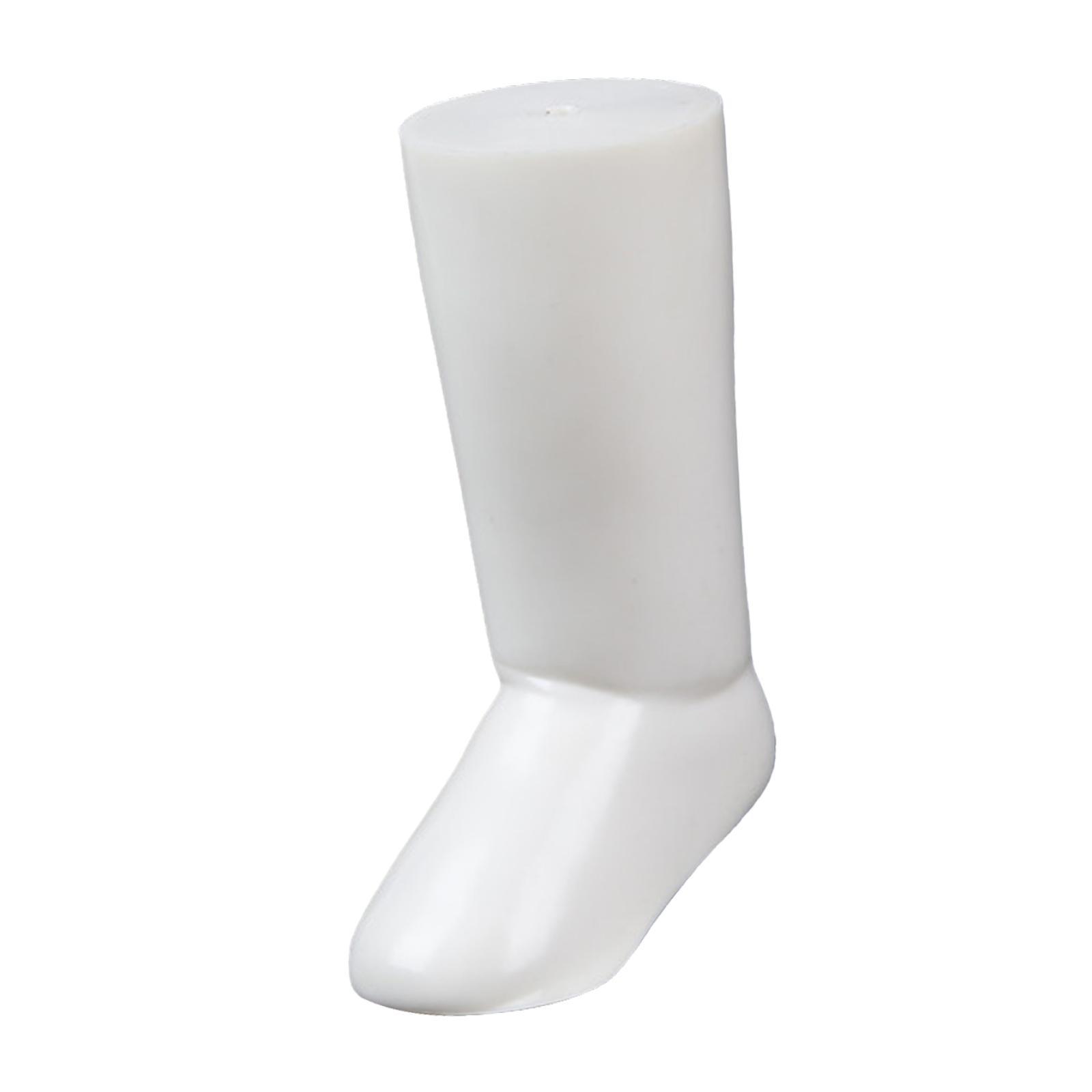 

Kids Sock Mannequin Foot Display Hosiery Socks Home Shop Foot Model Stand белый