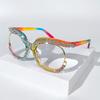 Fashion Cat Eye Reading Glasses with Rhinestone Embellishments - Suitable for Presbyopia From +1.0 To +4.0 Diopters