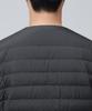 Musinsa Standard Transform Round Neck Light Down Vest [Charcoal Gray]