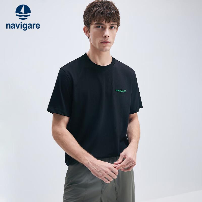 Navigare Men s Heavyweight Cotton Antibacterial Cooling T-Shirt XXL