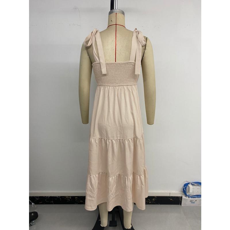 Women's Suspender Skirt Cross-border A-side Splicing Ethnic Style Dress