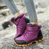 2020 Winter New Velvet High-top Women's Shoes, Korean Version of Student Lace-up Versatile Waterproof Snow Boots Women's Tide Cotton Shoes