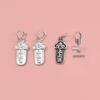 Sterling Silver 999 Pure Charm: Chinese Style Luck Pendant for DIY Crystal Bracelet, Necklace, Beading & Weaving Accessories.