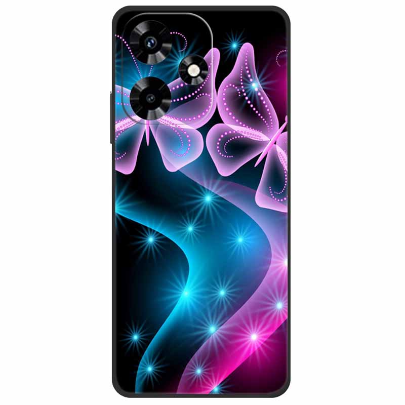 For Infinix Hot 30i NFC Case X669D Silicone Wolf Lion TPU Soft Fundas For Infinix Hot 30i X669C Hot30i 2023 Protector Black Capa