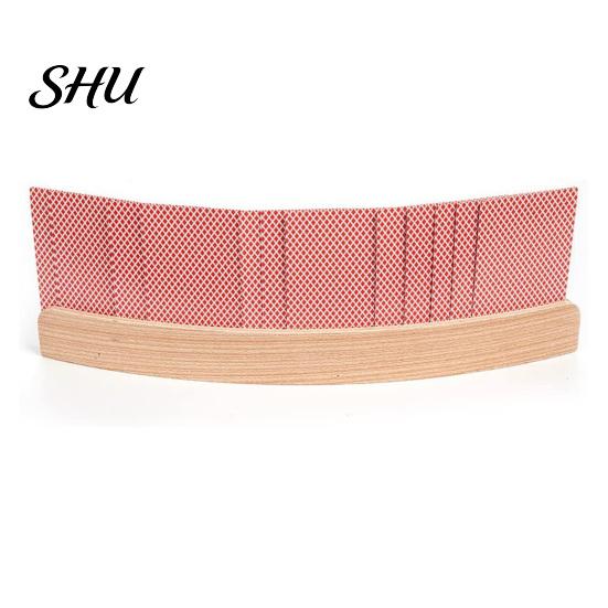 Poker Card Holder Stand High Stability Smooth Edge Curved Shape Non-Slip Base Burr Free Reusable Playing-Card Hands-Free Home Supplies