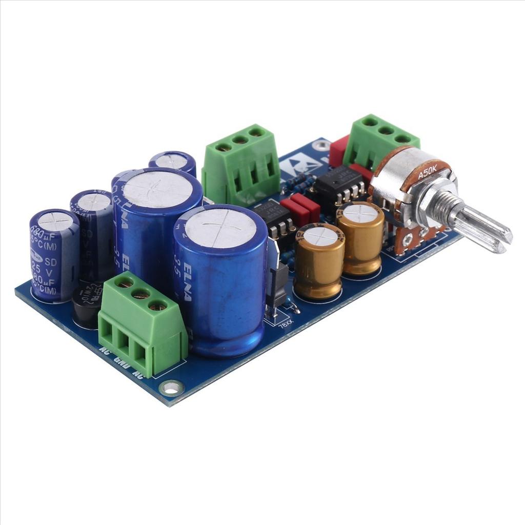 BHBL Low Noise OP AMP Preamplifier Board 5532 Input Preamp Base on Music Fidelity A1