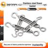 Stainless Steel Turnbuckle Wire Rope Tensioner Flower Basket Screw