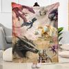 Gothic Style Blanket Warmthful Decor Great for Bed Office Picnics Four Seasons Multipurpose Stylish Decor Ideal Gift For Birthday Valentine'S Day