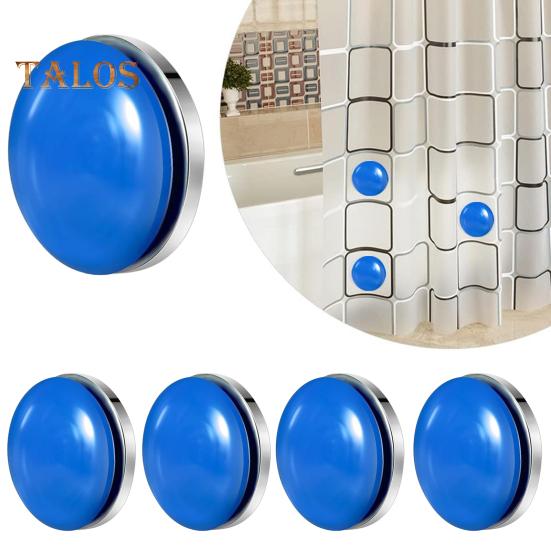 10Pcs Magnetic Curtain Weights Waterproof Compact Size Strong Magnetic Tablecloth Shower Curtain Drapery Weights