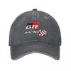 GR Unisex Style Baseball Cap Distressed  Hats Cap Retro Outdoor All Seasons Travel Adjustable Fit Sun Cap