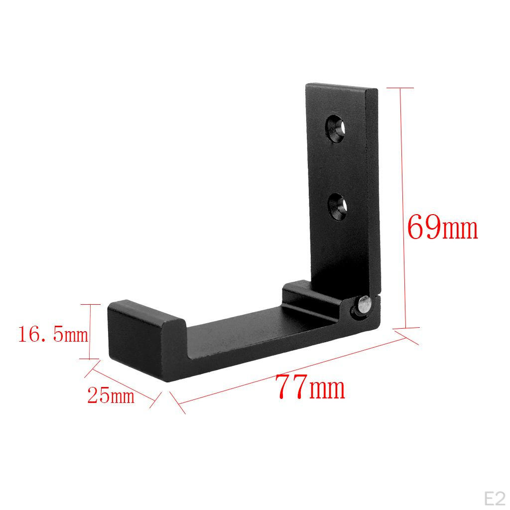 1pc Foldable Wall Mount Clothes Aluminum Saving Hangers