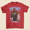 Kevin Durant Cartoon Stil Houston Basketball T-Shirt