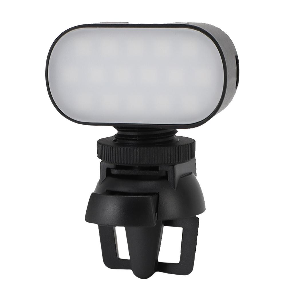LED Selfie Light Portable RGB Rechargeable Clip Fill Light with Adjustable Brightness for
