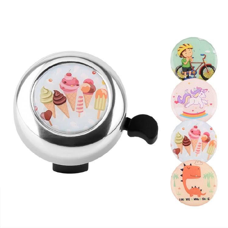 Childrens Bikes Handlebars Bells with Stickers for Road Bikes and Scooter