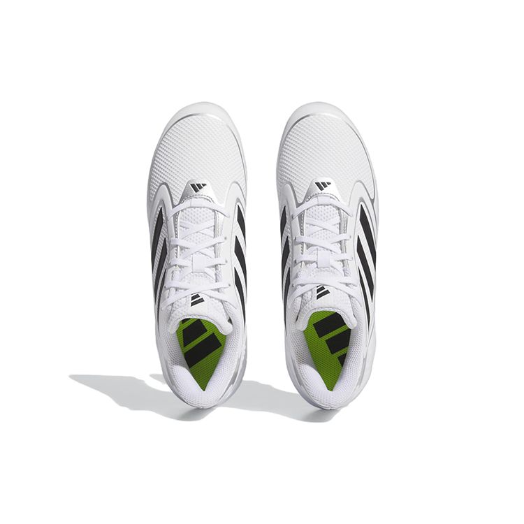 Adidas  PureHustle 3 MD White Black Women Sneakers Cloud-White Core-Black Silver-Metallic IG7139