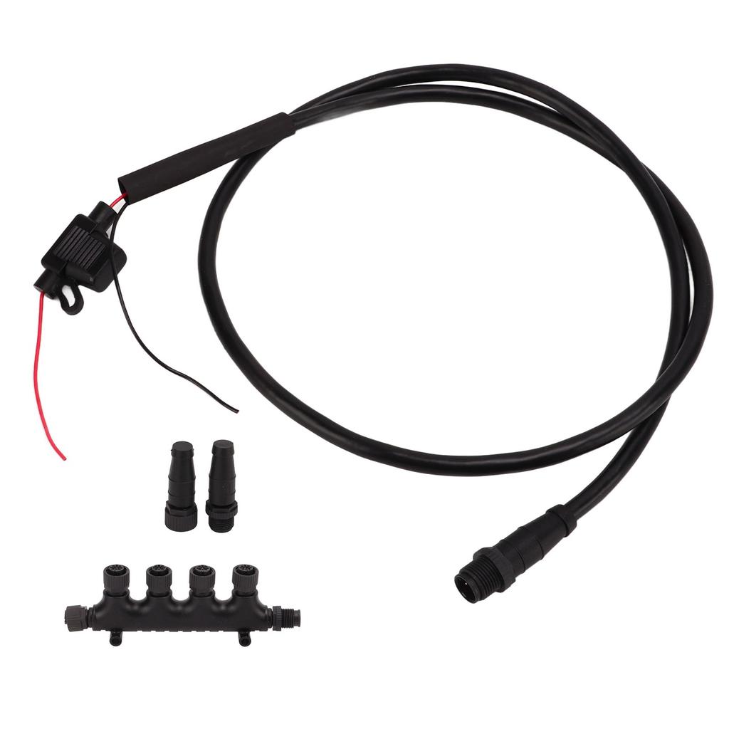 For NMEA 2000 Male Backbone Cable IP67 Waterproof 5 Pin Marine Drop Cable for Lowrance Networks