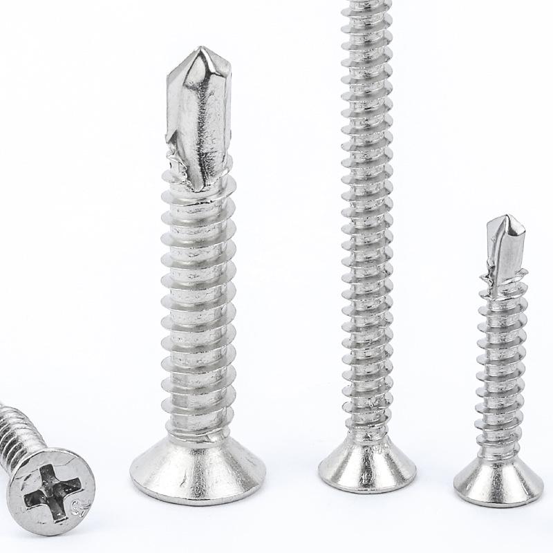 410 Stainless Steel Cross Countersunk Flat Head Dovetail Screw Set