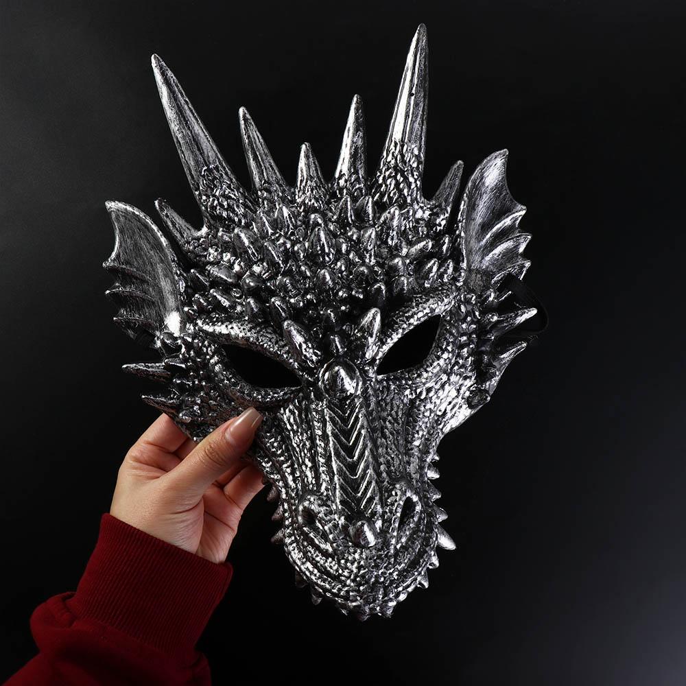 Halloween Carnival Halloween Festival Dinosaur Dragon Mask Cosplay Prop Anime Mask Masquerade