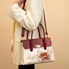 Mother'S Day Gift Premium Embroidery Red Bag Female Bride Large Capacity Medium Mom Wedding Tote
