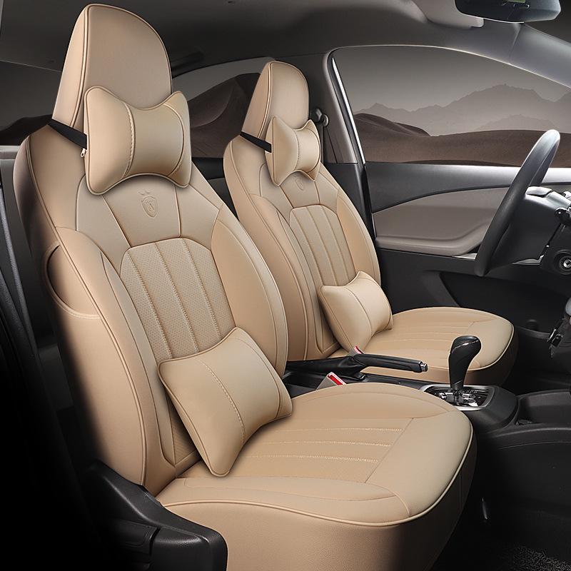 Universal Leather Seat Cushion for Cavalier - All Seasons, Full Surround, Fits Five Seats