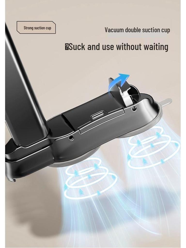 Suction Cup Folding Clothes Drying Rack - Retractable Indoor Hanger & Balcony Bay Window Drying Solution