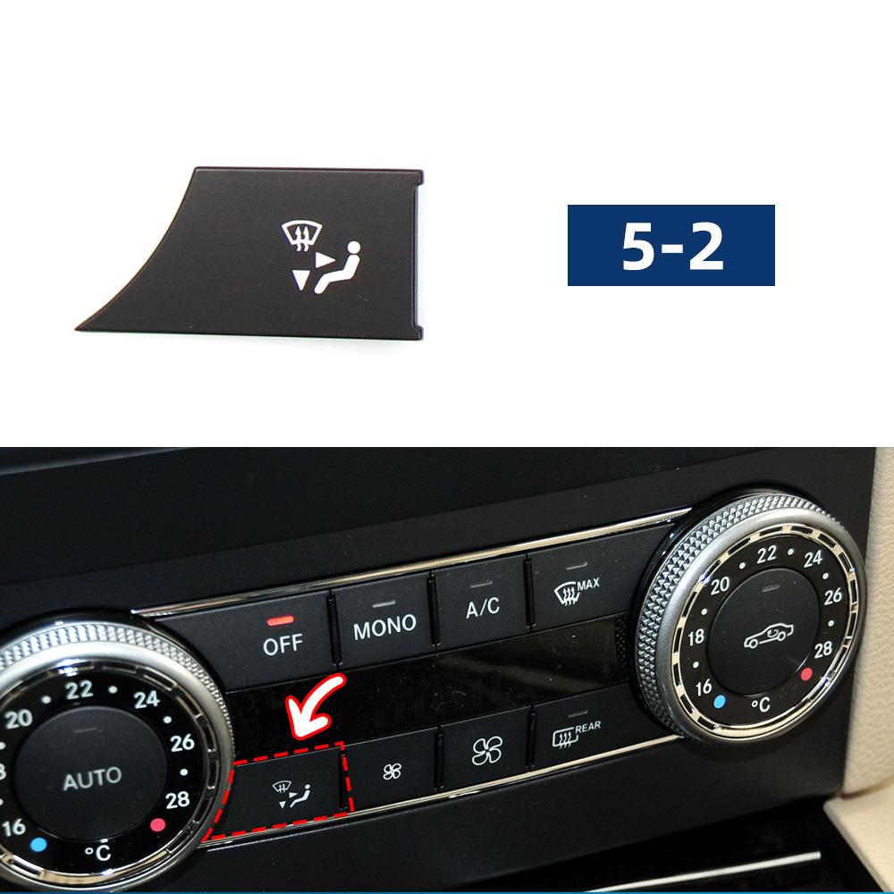 AC Air Conditioning Climate Control Switch Button for Mercedes Benz C ML SL CLS GLK GLE GLS G W204 X204 W218 W166 W292 W263 W231